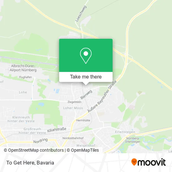 Карта To Get Here