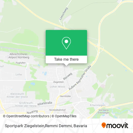 Карта Sportpark Ziegelstein,Remmi Demmi