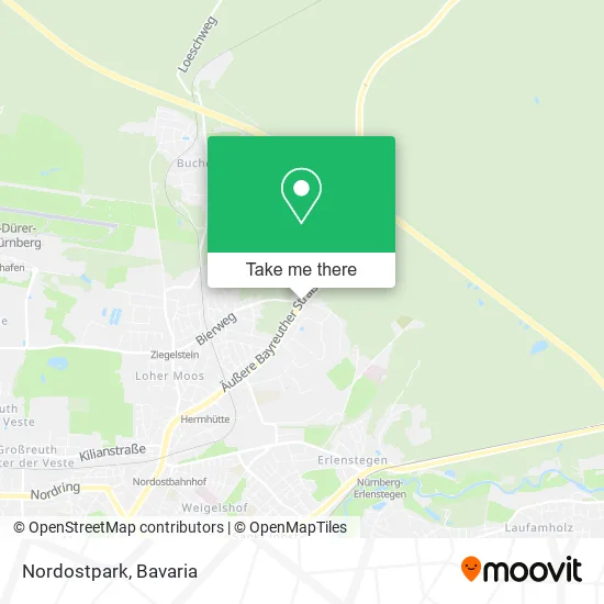 Карта Nordostpark