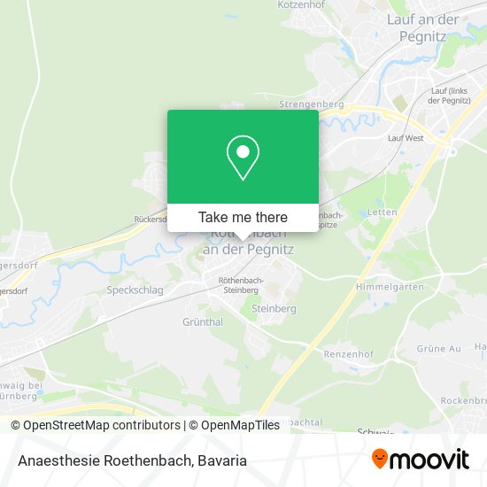 Anaesthesie Roethenbach map