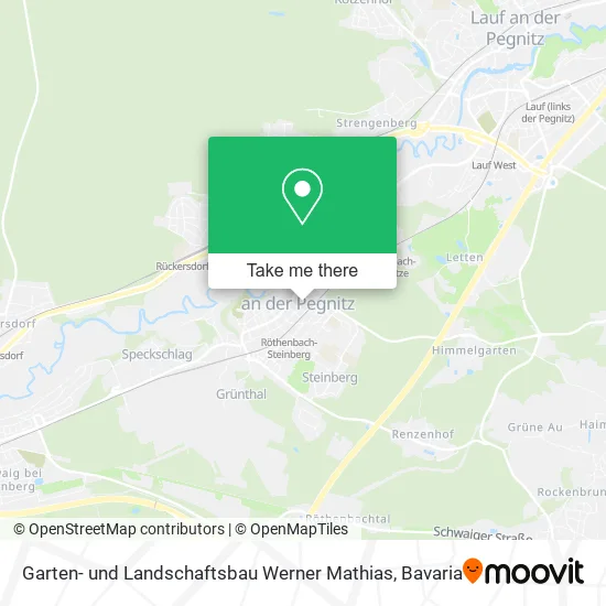 Карта Garten- und Landschaftsbau Werner Mathias