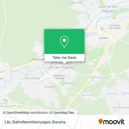 L&L Bahndienstleistungen map