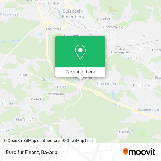 Büro für Finanz map