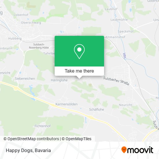 Карта Happy Dogs