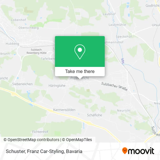 Карта Schuster, Franz Car-Styling