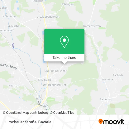 Карта Hirschauer Straße