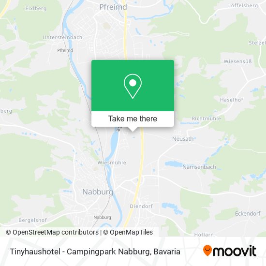 Tinyhaushotel - Campingpark Nabburg map