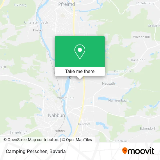 Карта Camping Perschen