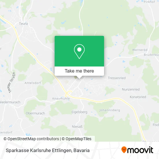 Карта Sparkasse Karlsruhe Ettlingen
