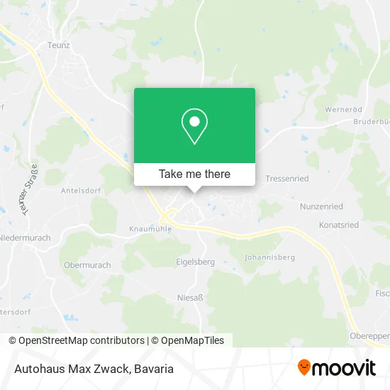 Карта Autohaus Max Zwack