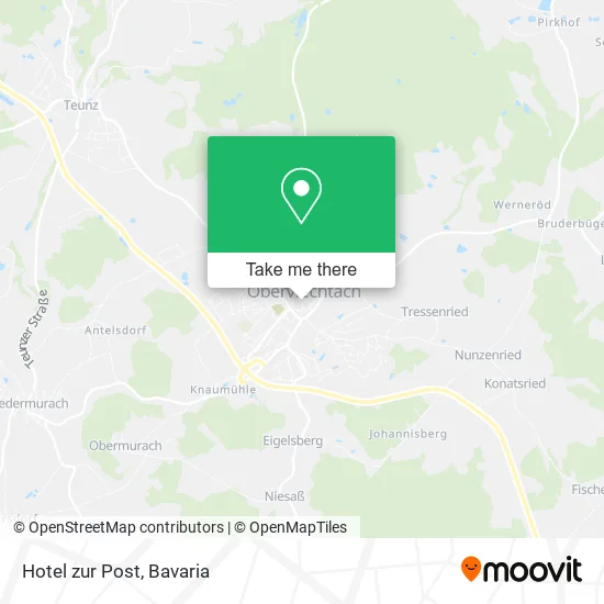 Карта Hotel zur Post