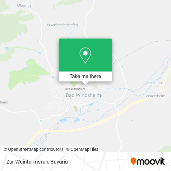 Карта Zur Weinturmsruh