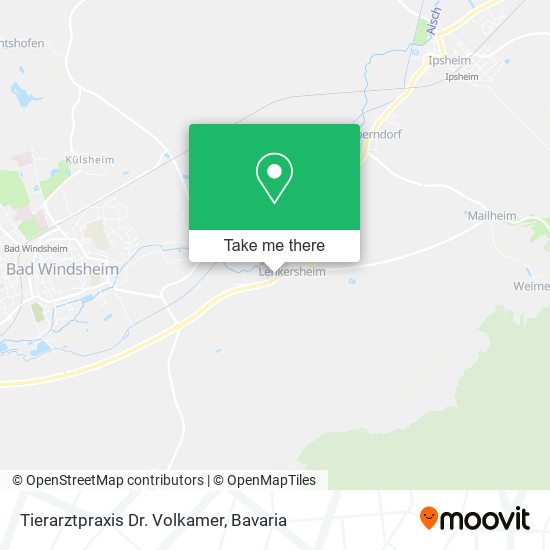 Tierarztpraxis Dr. Volkamer map