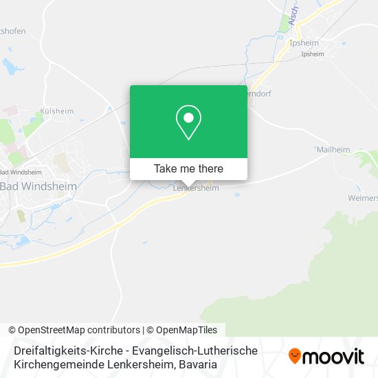 Dreifaltigkeits-Kirche - Evangelisch-Lutherische Kirchengemeinde Lenkersheim map