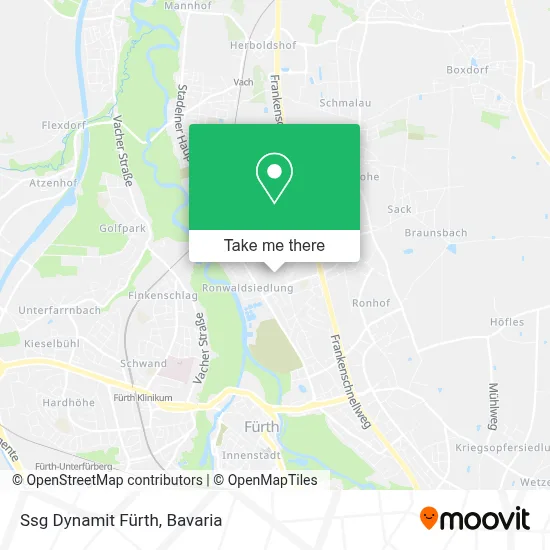 Ssg Dynamit Fürth map