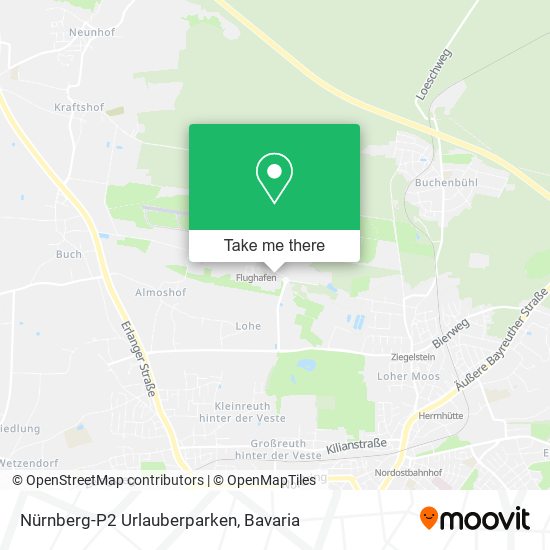 Nürnberg-P2 Urlauberparken map