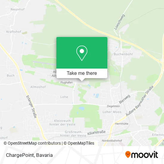 Карта ChargePoint