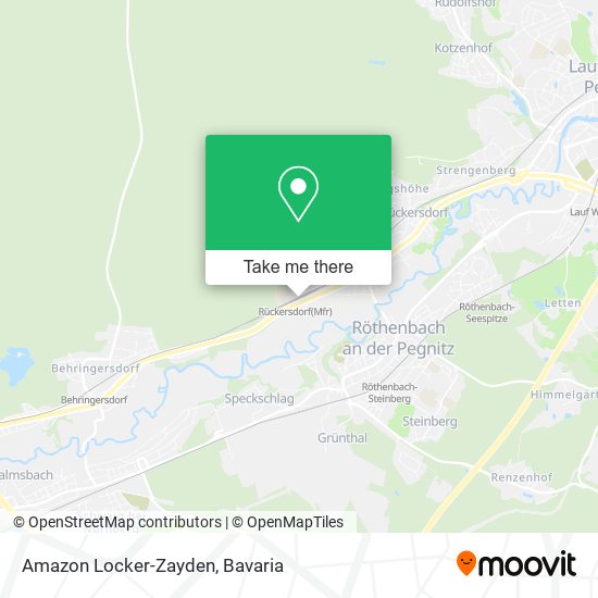 Карта Amazon Locker-Zayden