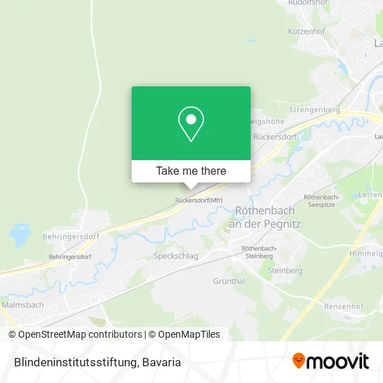 Карта Blindeninstitutsstiftung