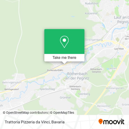 Trattoria Pizzeria da Vinci map