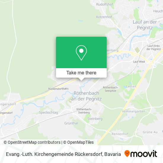 Evang.-Luth. Kirchengemeinde Rückersdorf map