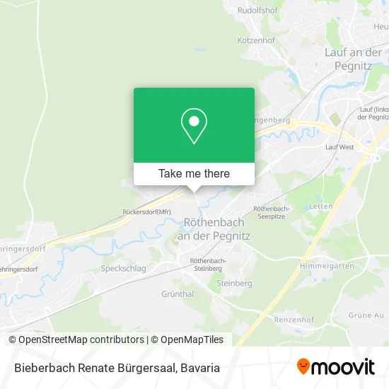 Карта Bieberbach Renate Bürgersaal