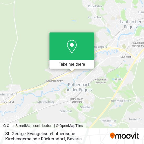 St. Georg - Evangelisch-Lutherische Kirchengemeinde Rückersdorf map