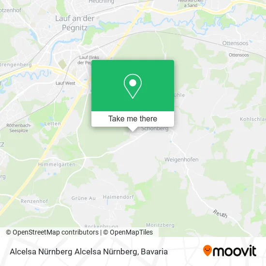 Карта Alcelsa Nürnberg Alcelsa Nürnberg