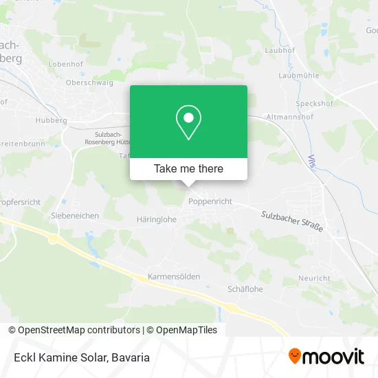 Карта Eckl Kamine Solar
