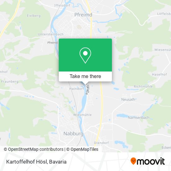 Kartoffelhof Hösl map