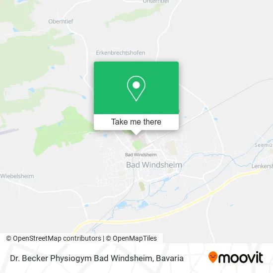 Карта Dr. Becker Physiogym Bad Windsheim