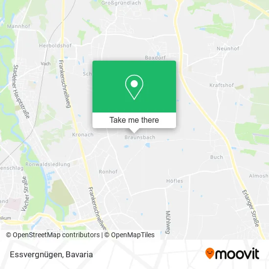 Карта Essvergnügen