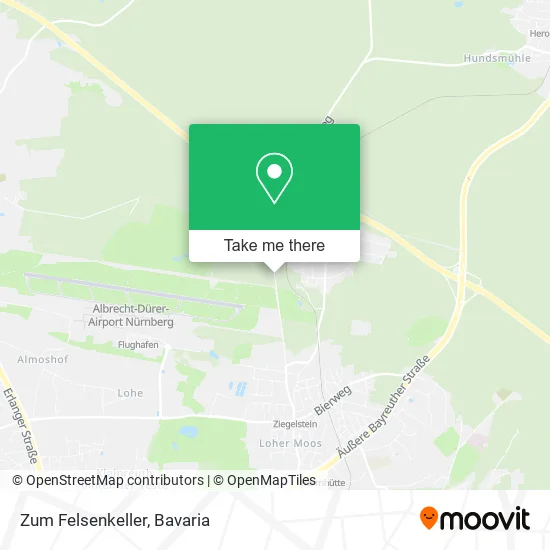 Карта Zum Felsenkeller