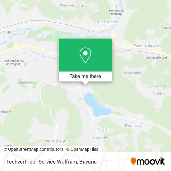 Карта Techvertrieb+Service Wolfram