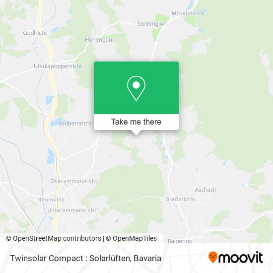 Twinsolar Compact : Solarlüften map
