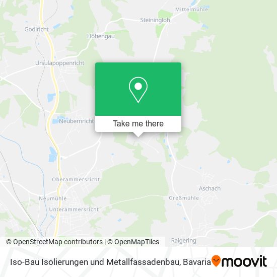 Iso-Bau Isolierungen und Metallfassadenbau map