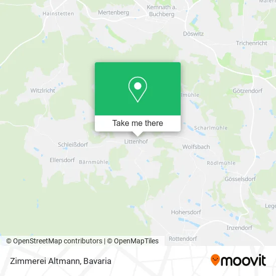 Карта Zimmerei Altmann