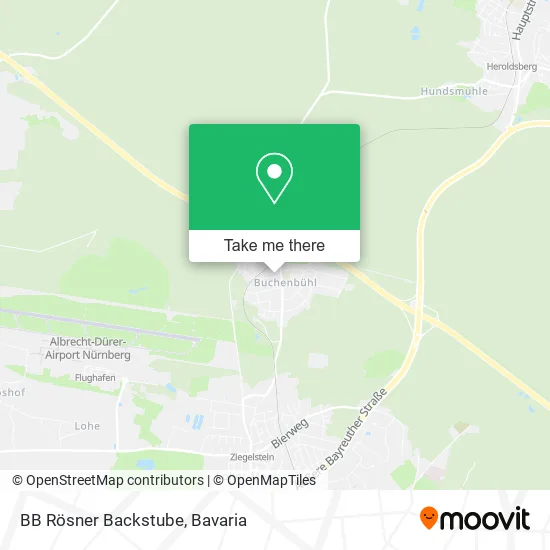 Карта BB Rösner Backstube