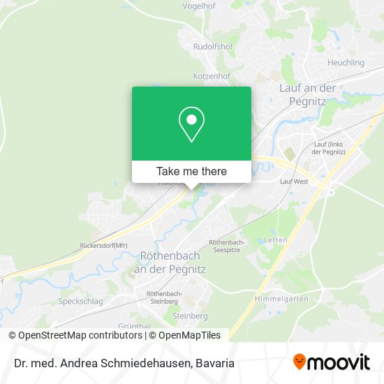 Dr. med. Andrea Schmiedehausen map
