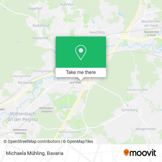 Карта Michaela Mühling