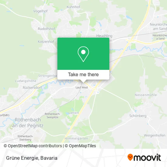 Карта Grüne Energie