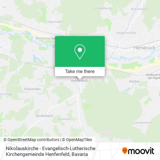Nikolauskirche - Evangelisch-Lutherische Kirchengemeinde Henfenfeld map