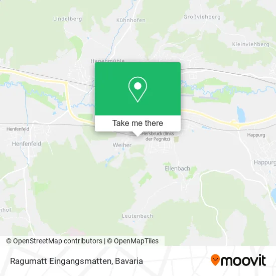 Карта Ragumatt Eingangsmatten
