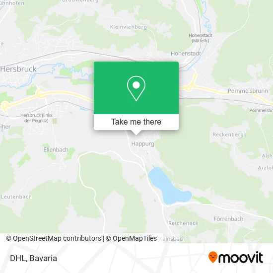 Карта DHL