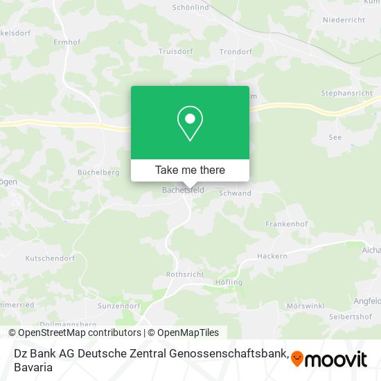 Dz Bank AG Deutsche Zentral Genossenschaftsbank map