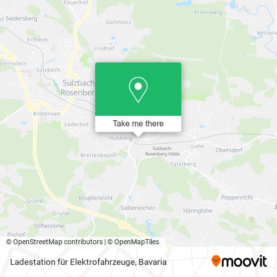 Ladestation für Elektrofahrzeuge map