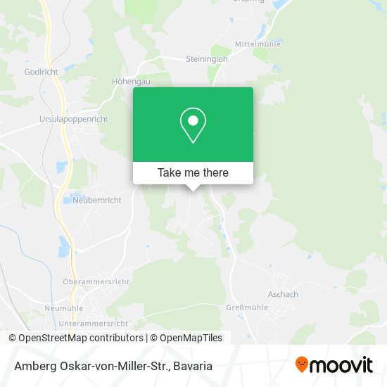 Amberg Oskar-von-Miller-Str. map