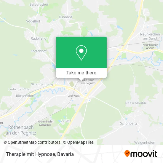Карта Therapie mit Hypnose