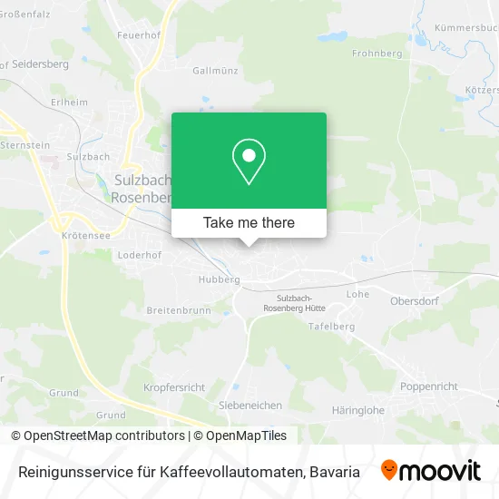 Карта Reinigunsservice für Kaffeevollautomaten