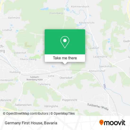 Карта Germany First House